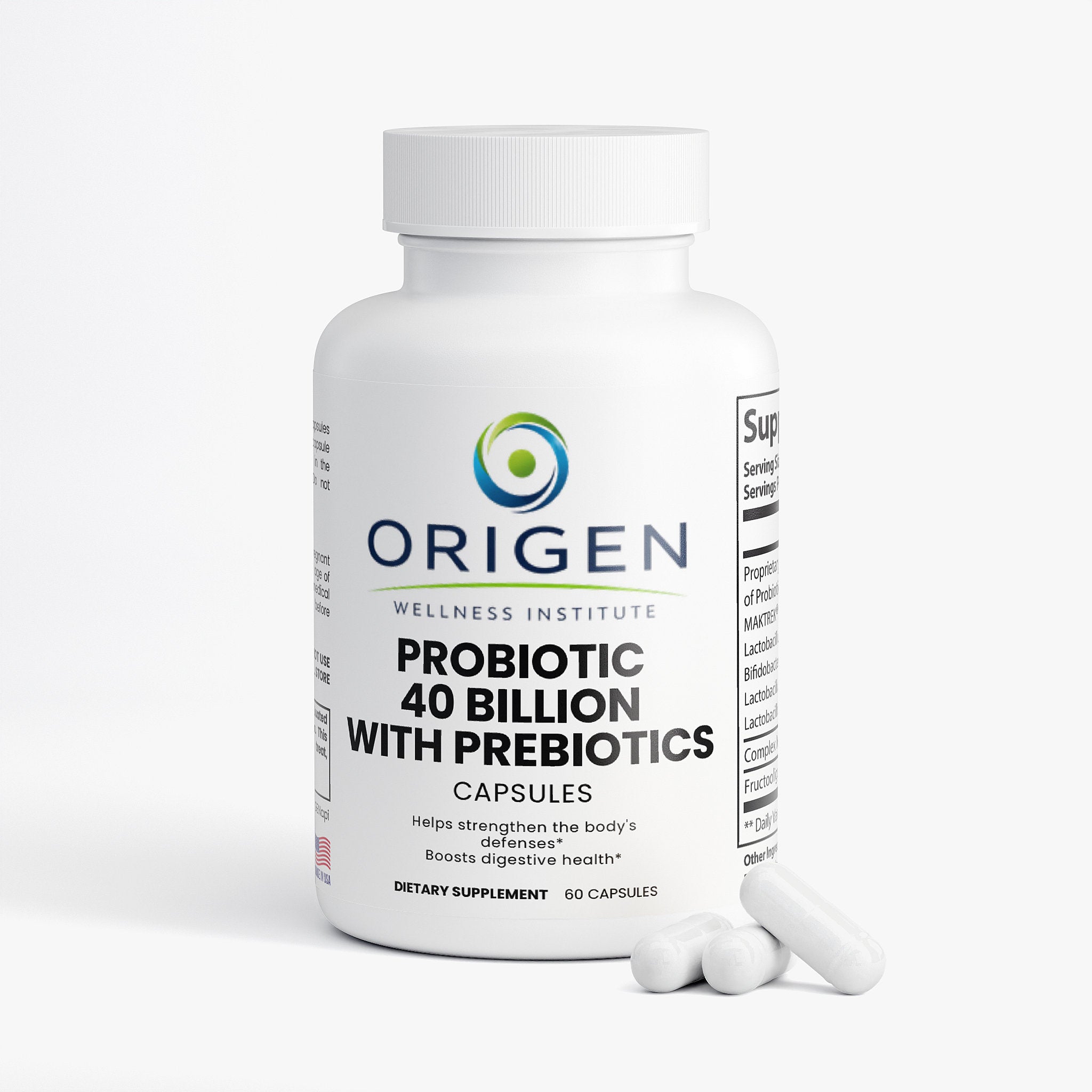Probiotic 40 Billion with Prebiotics