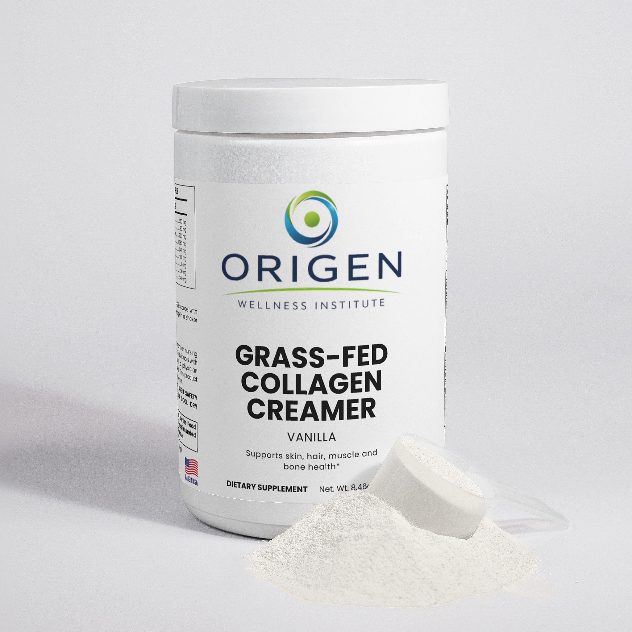 Grass-Fed Collagen Creamer (Vanilla)