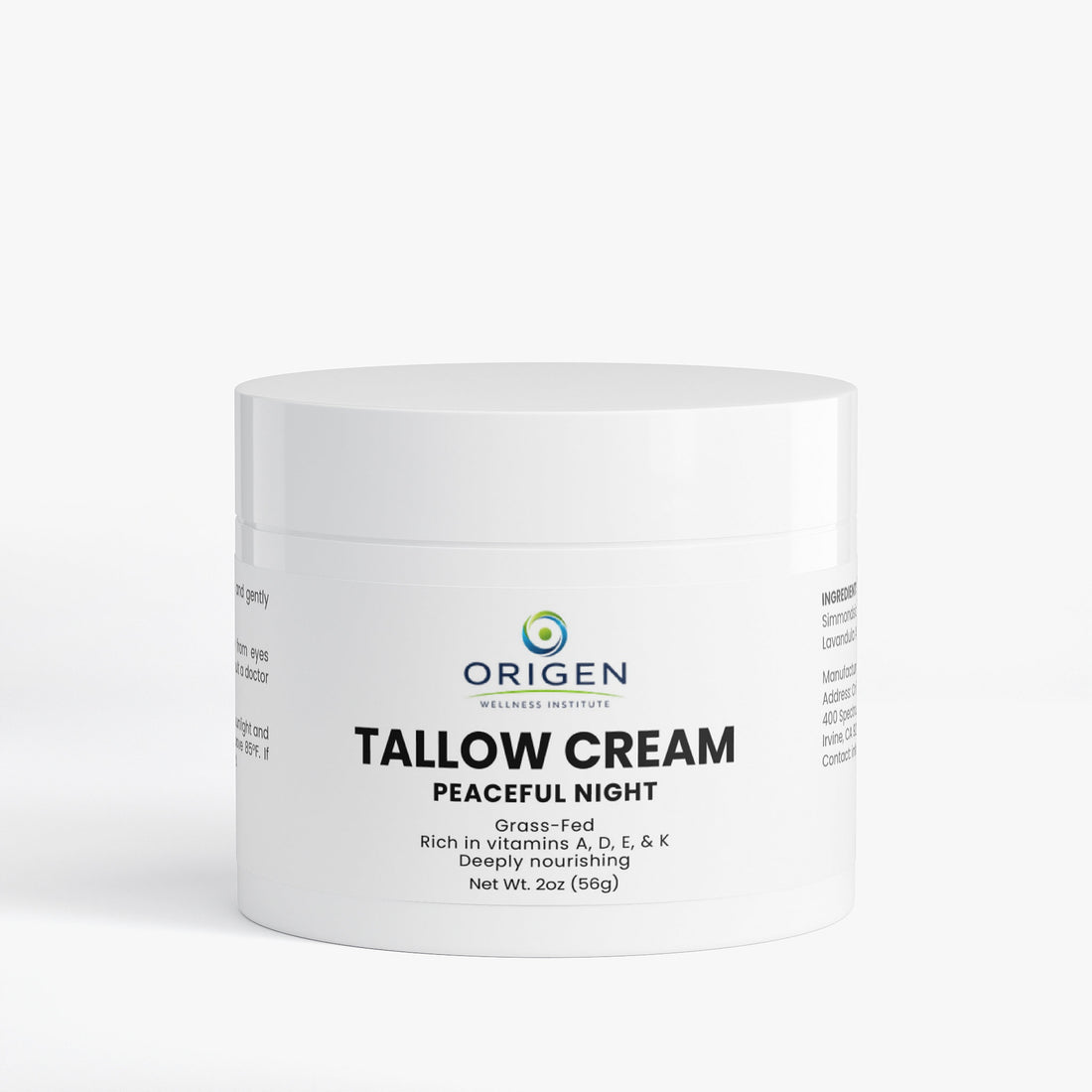 Tallow Cream Peaceful Night