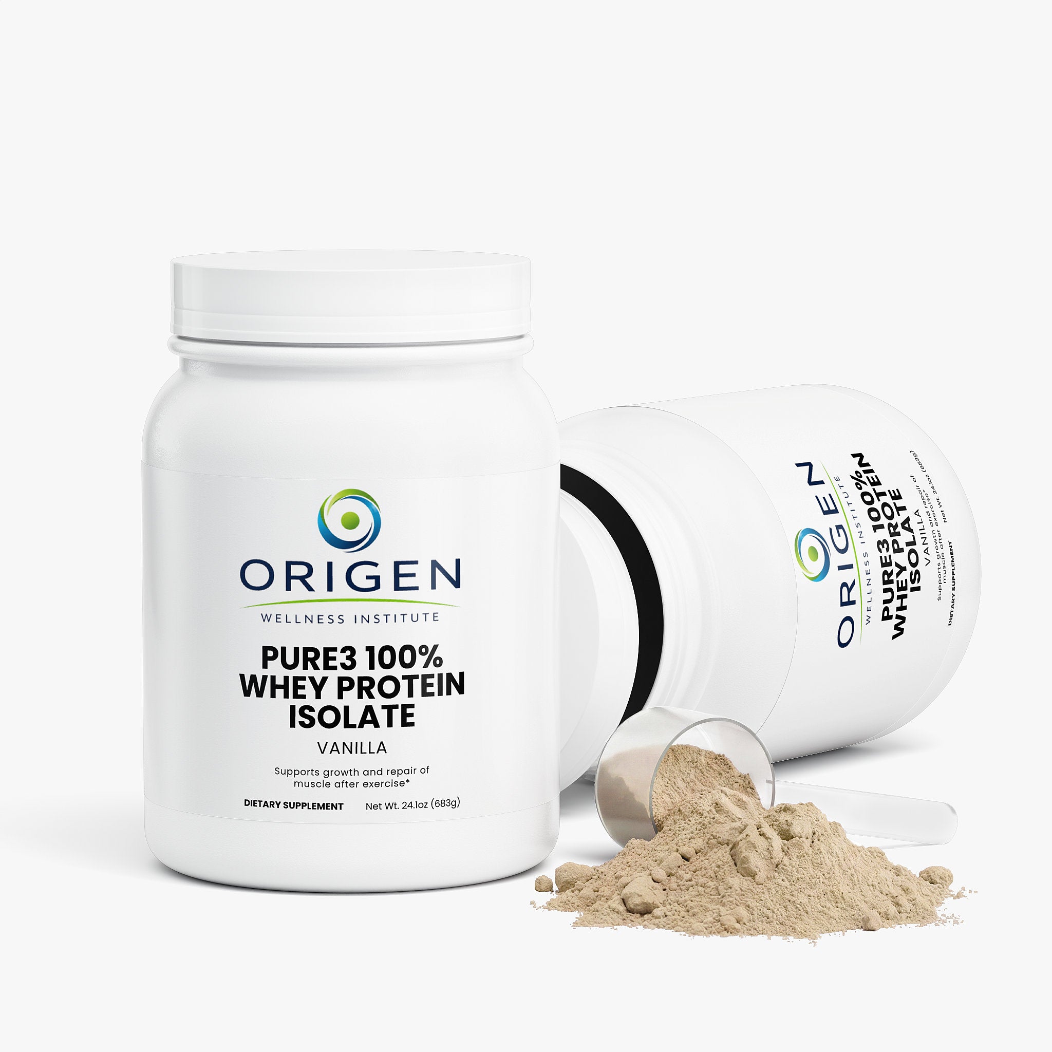 Pure3 100% Whey Protein Isolate (Vanilla)