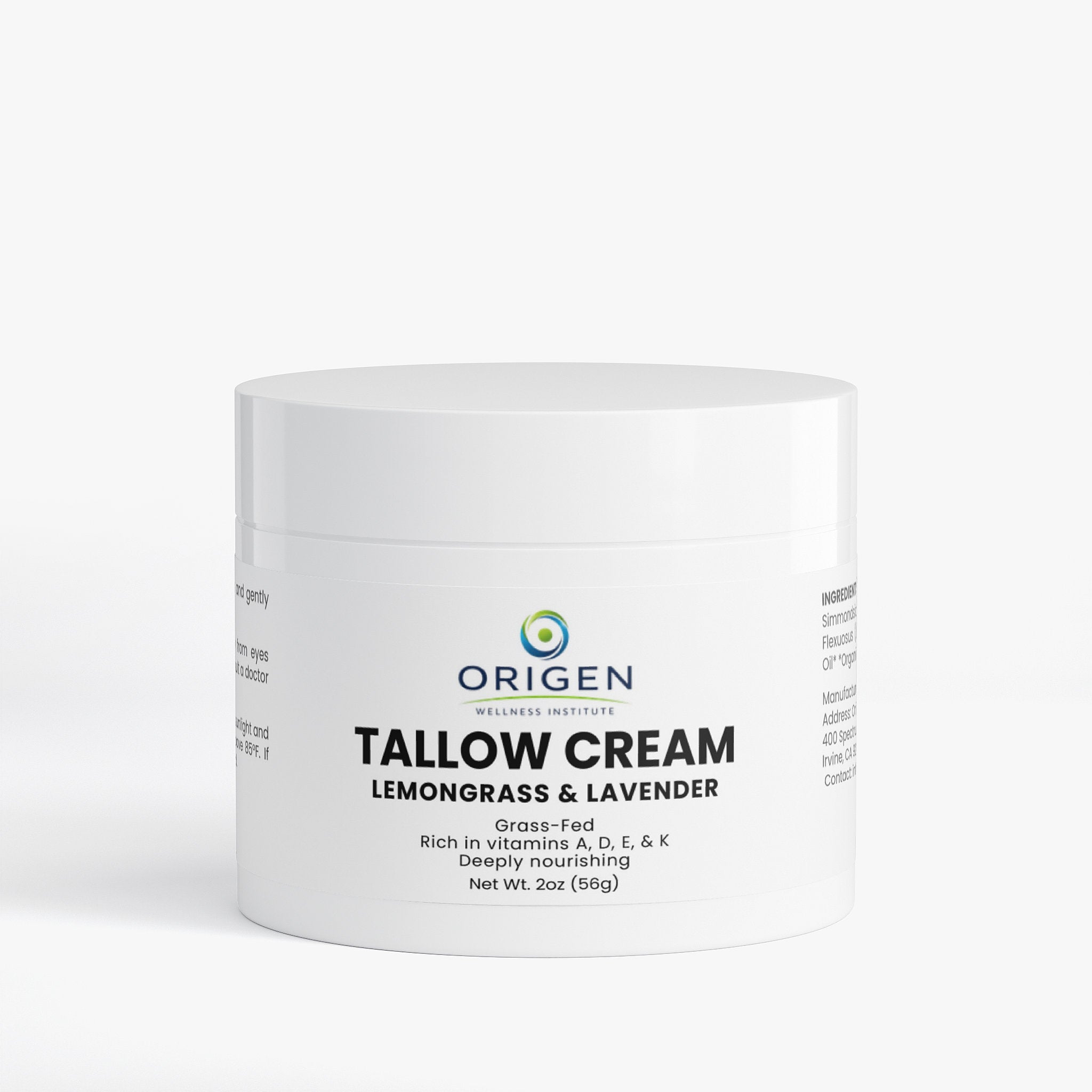 Tallow Cream Lemongrass & Lavender