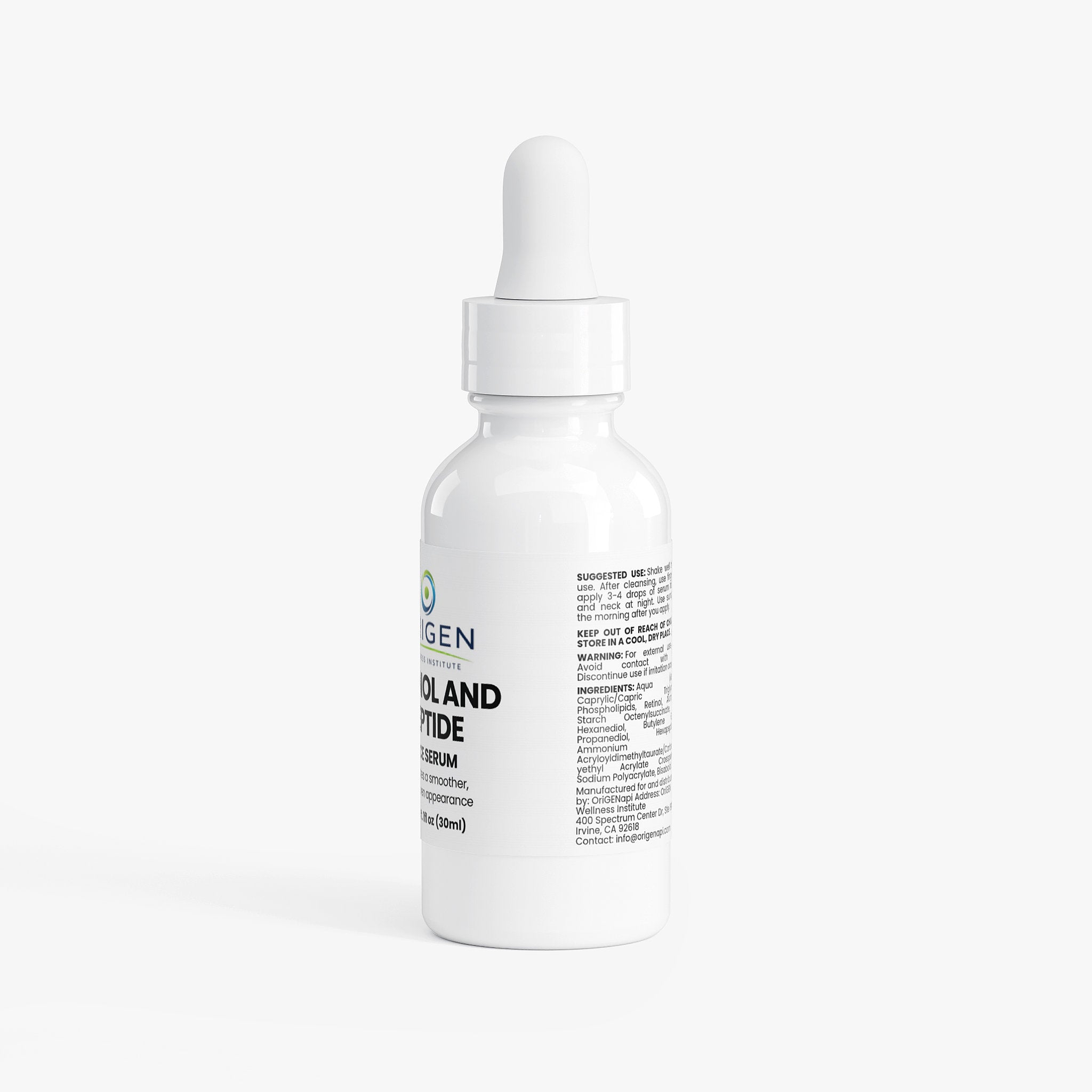 Retinol and Peptide Face Serum