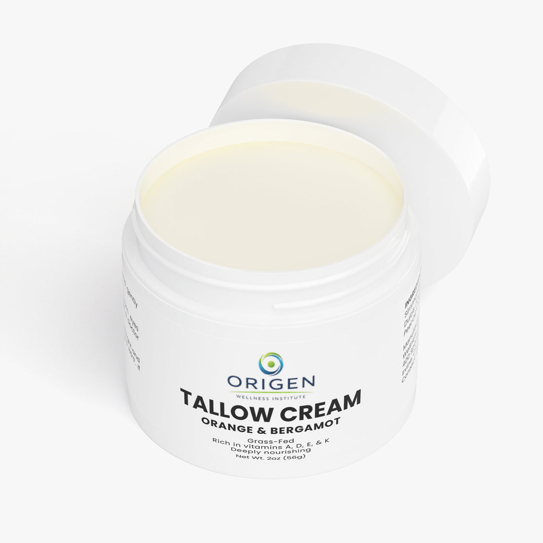 Tallow Cream Orange & Bergamot