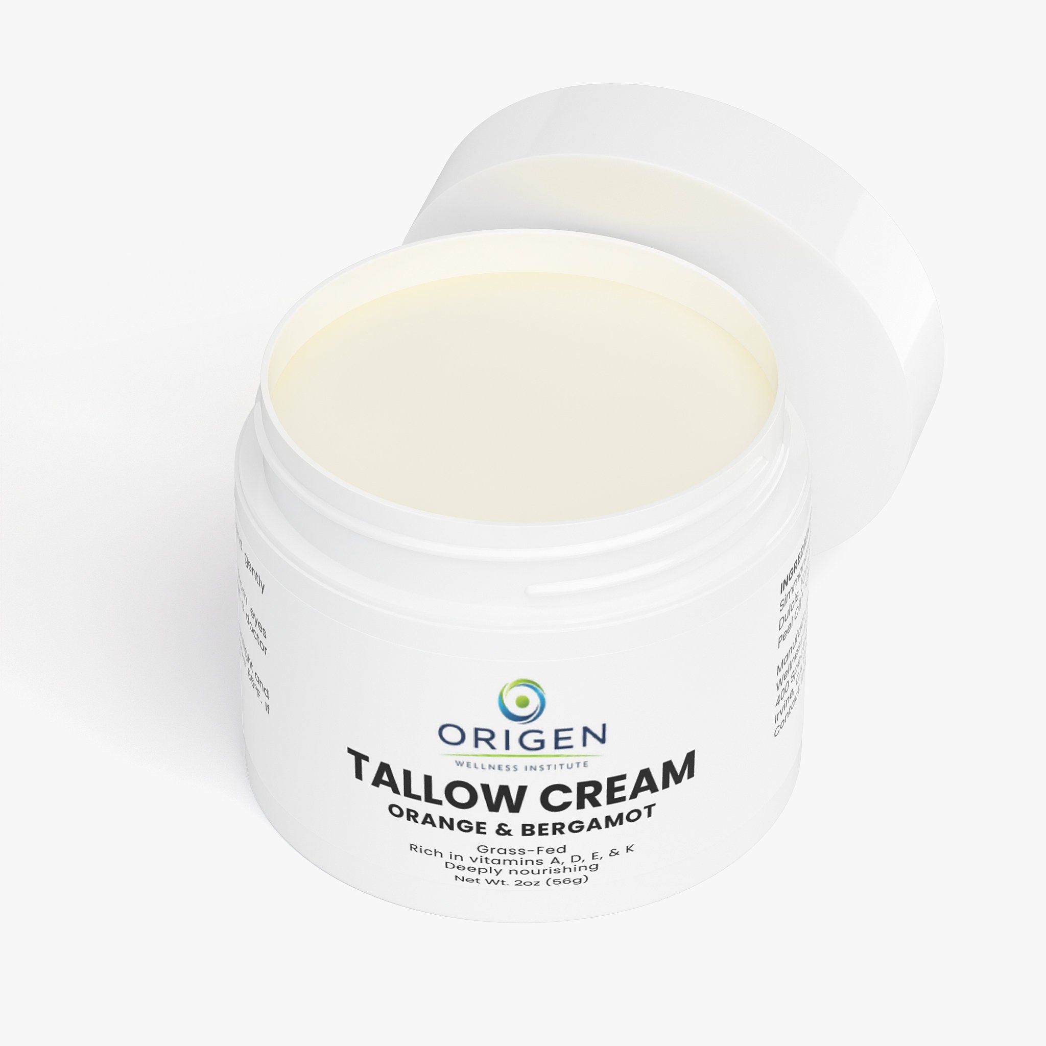 Tallow Cream Orange & Bergamot