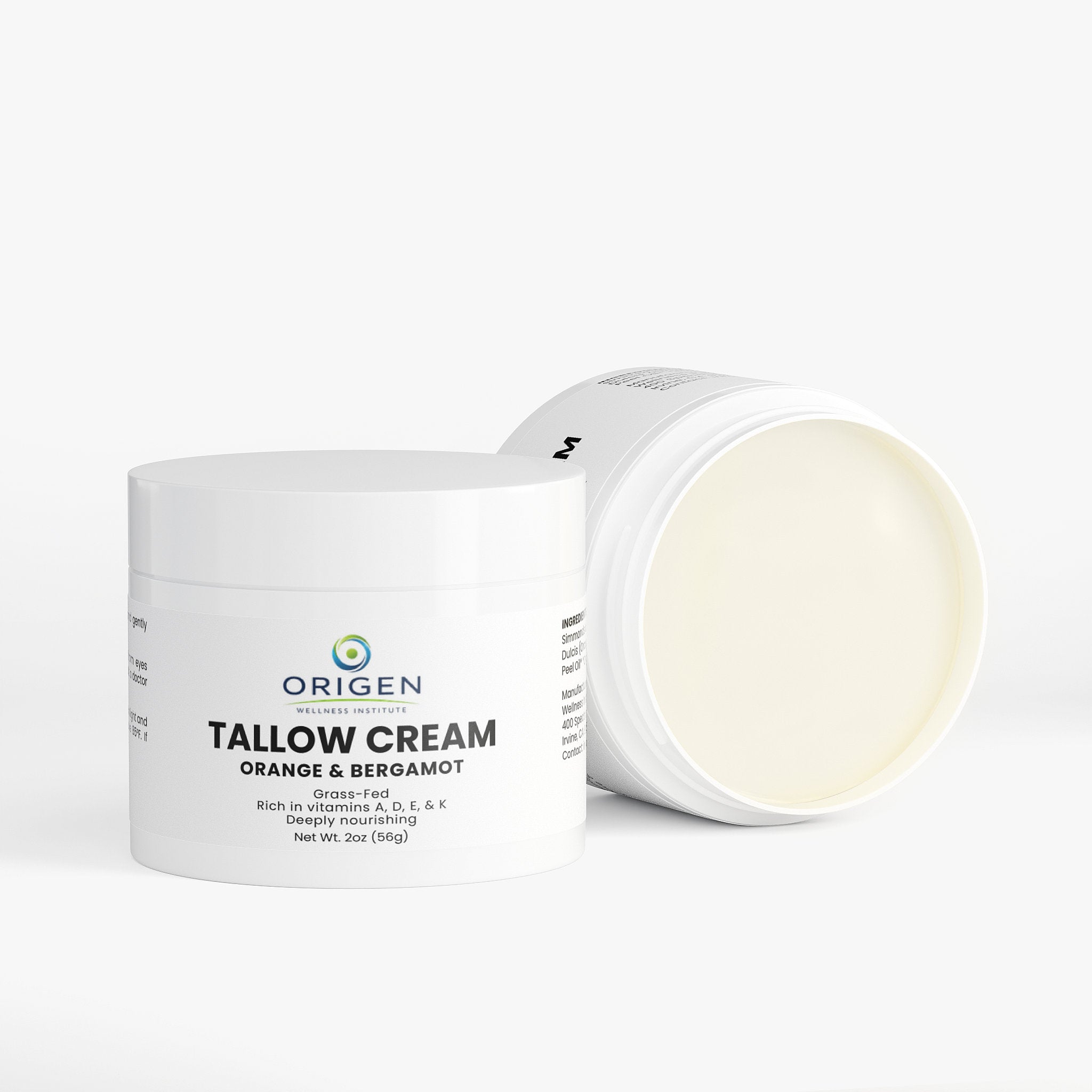 Tallow Cream Orange & Bergamot