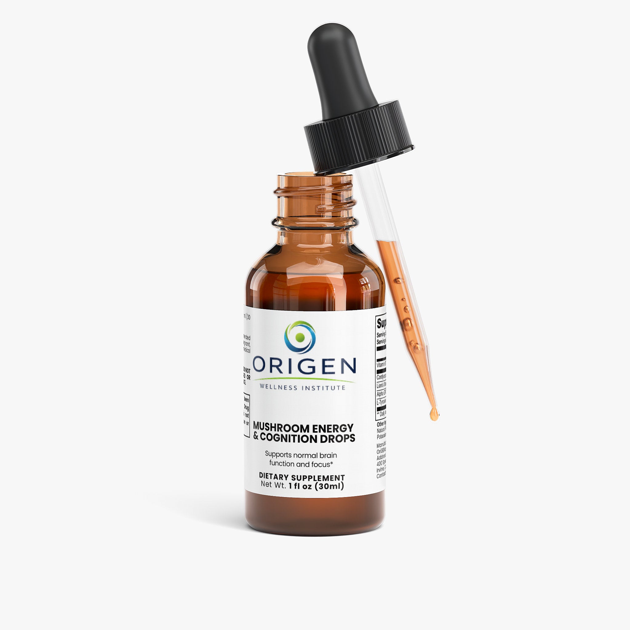 Mushroom Energy & Cognition Drops
