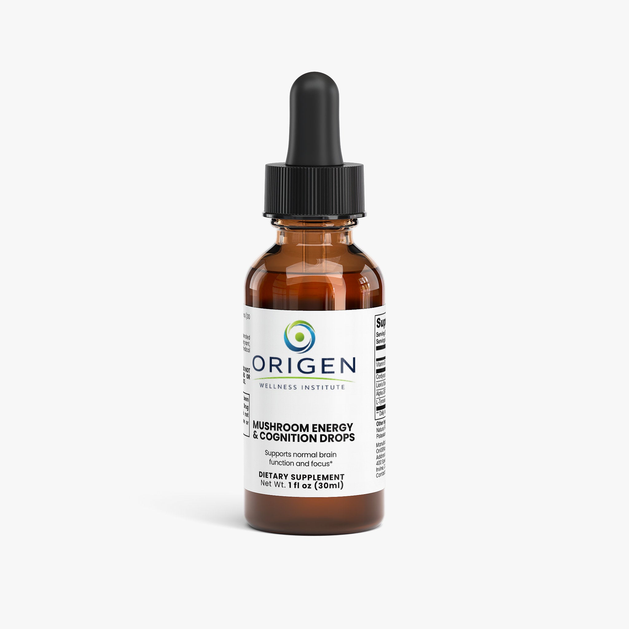Mushroom Energy & Cognition Drops