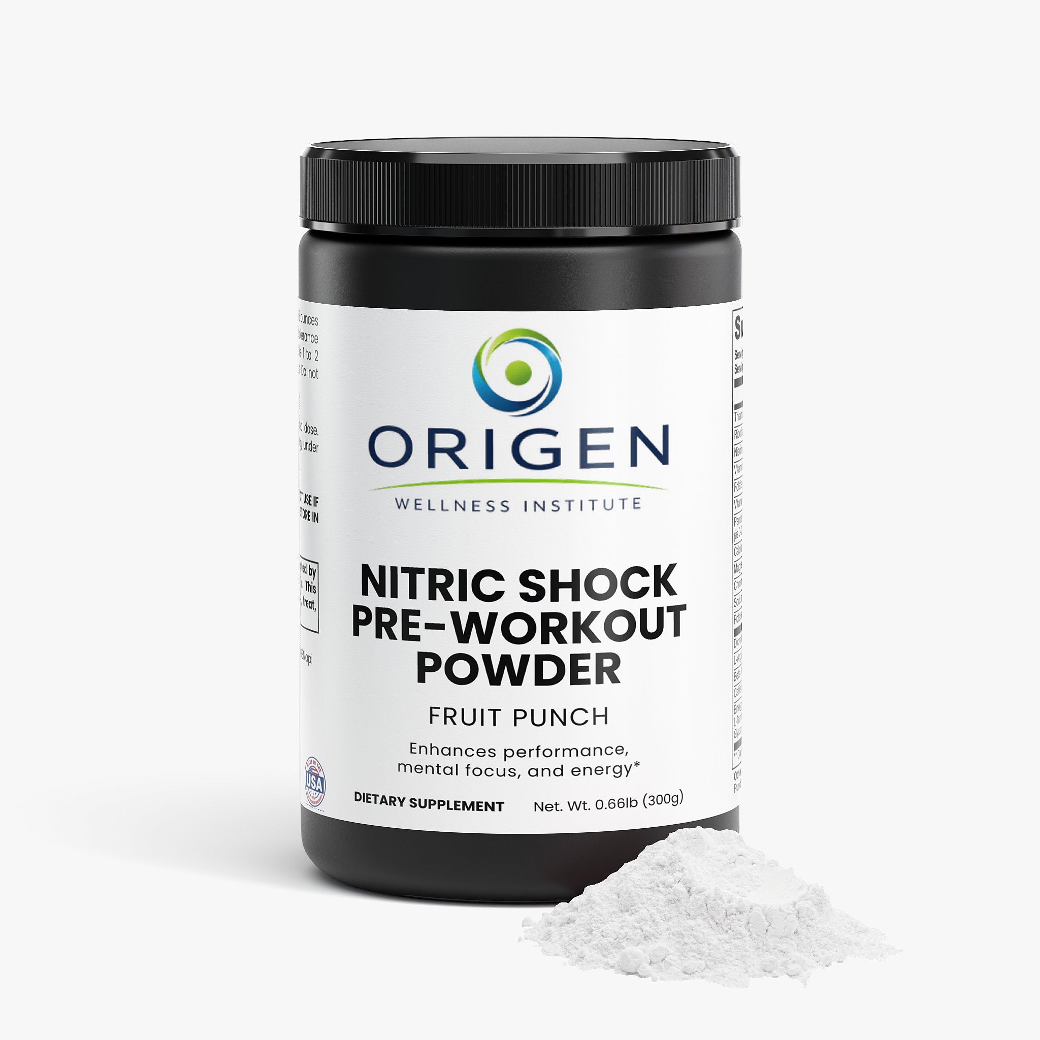 Nitric Shock Pre-Workout Powder (Fruit Punch)