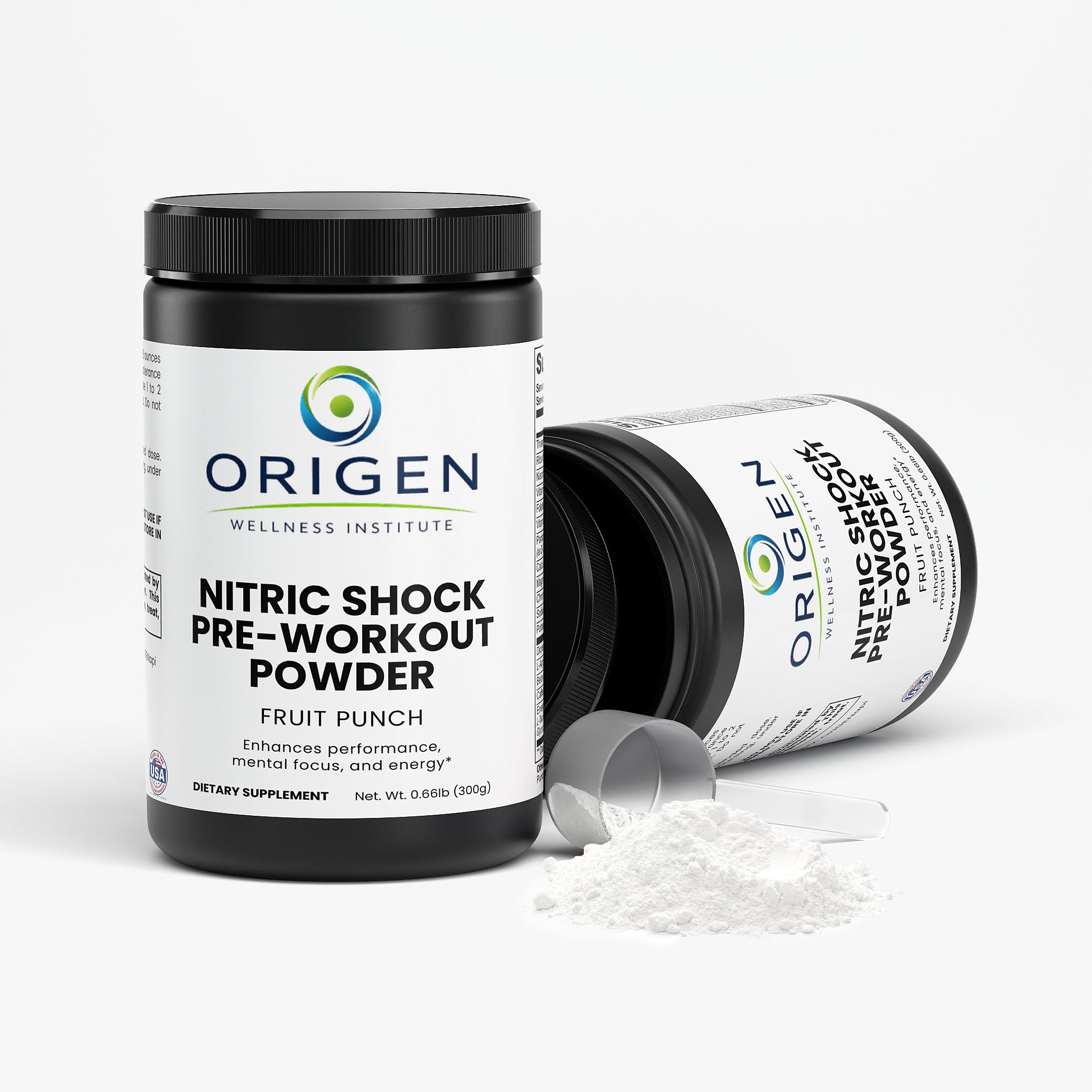 Nitric Shock Pre-Workout Powder (Fruit Punch)