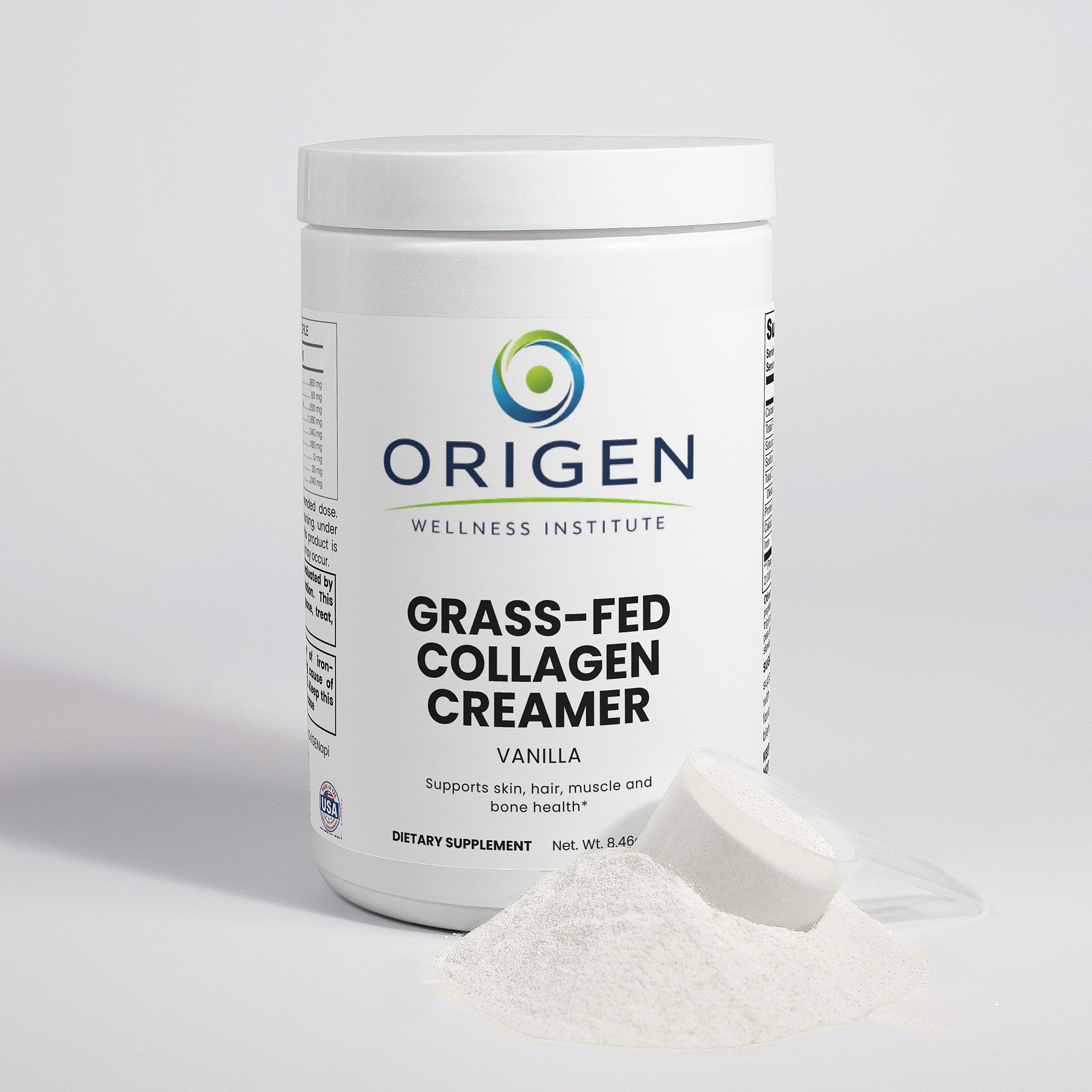 Grass-Fed Collagen Creamer (Vanilla)