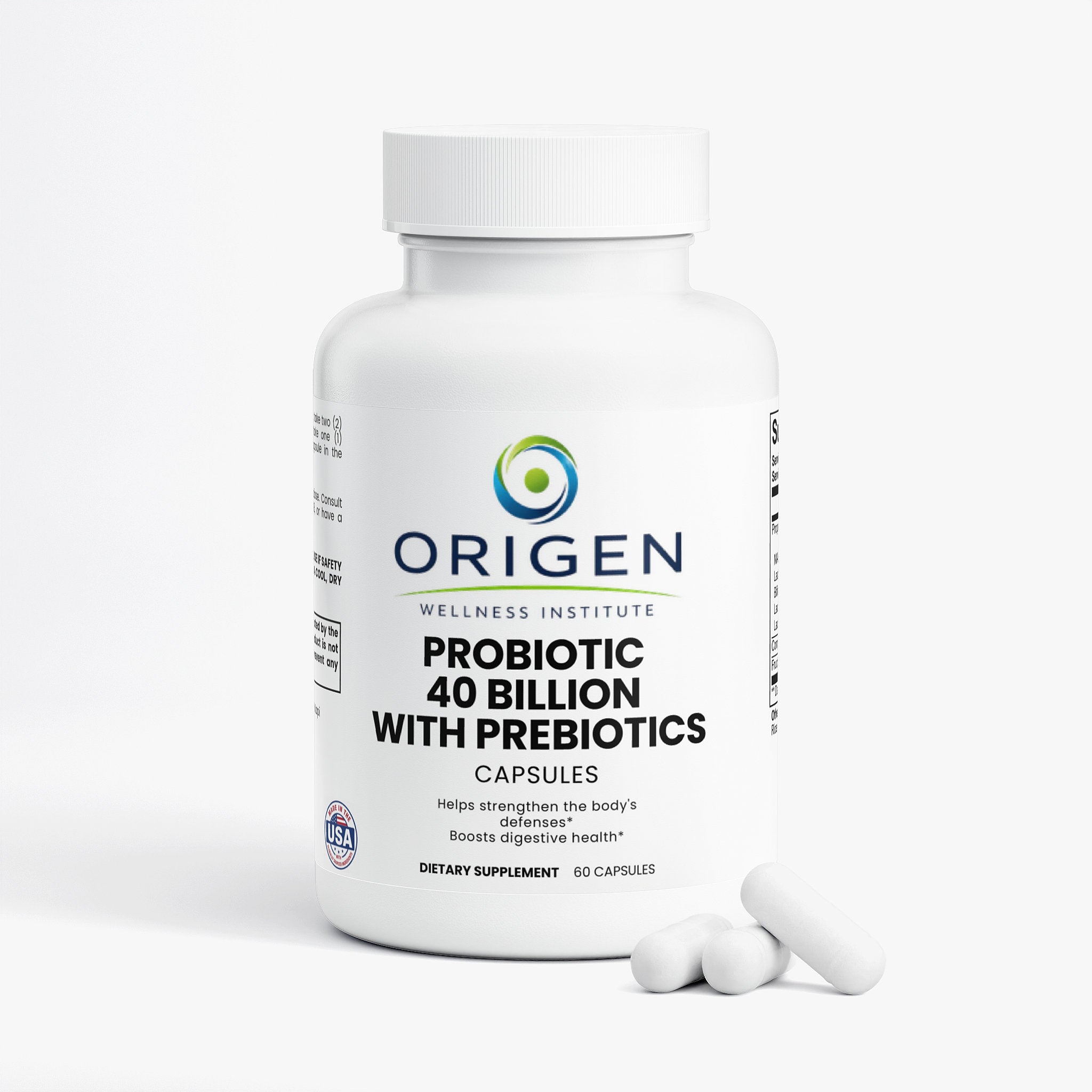 Probiotic 40 Billion with Prebiotics